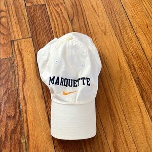 Marquette white Cap